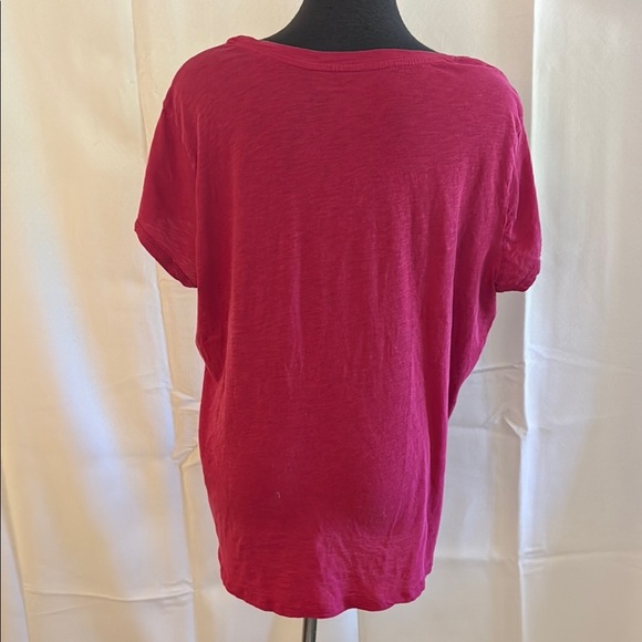 Denver Hayes Women's Pink Jersey Cotton Top 2XL/2TG - Picture 4 of 5